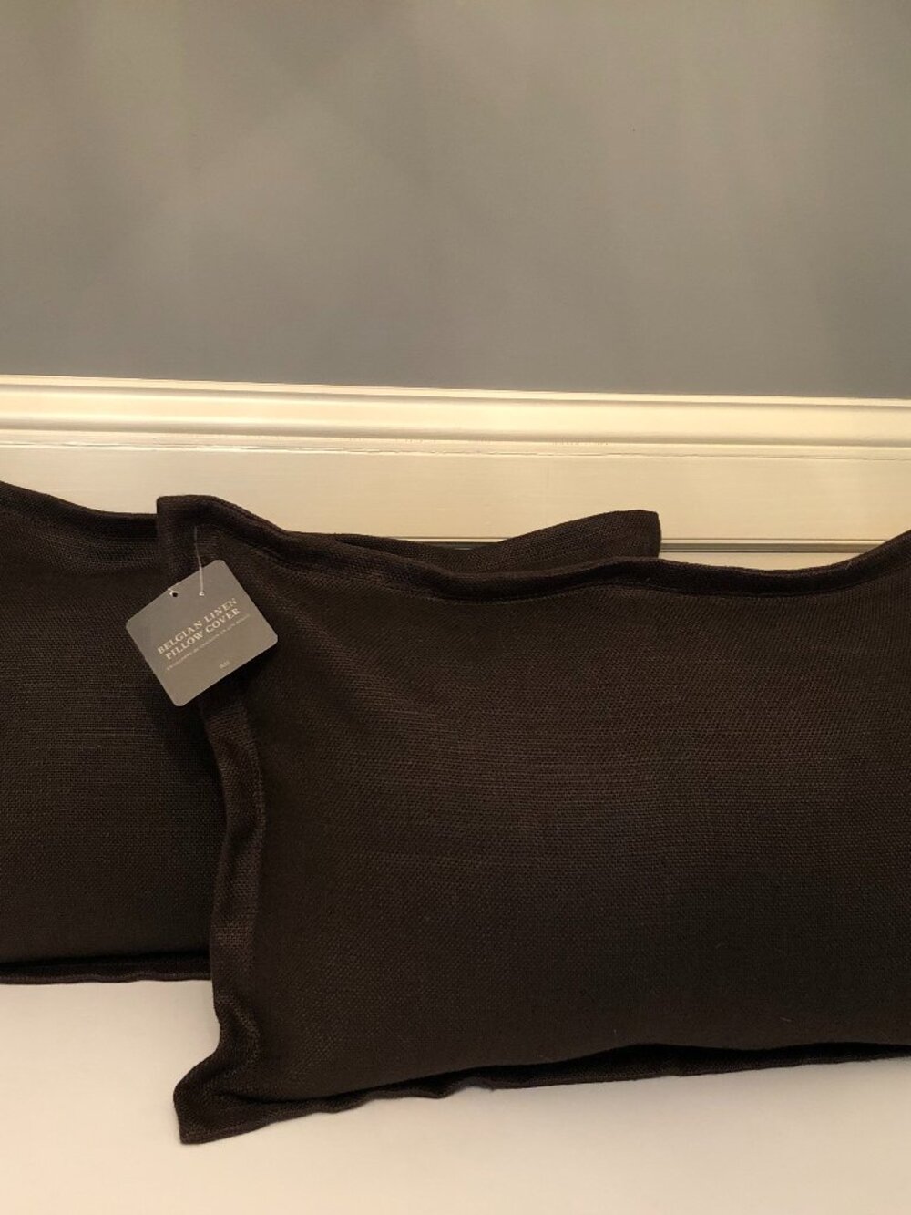 RH Belgian Linen Pillow Cover